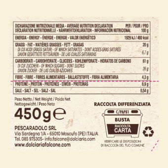 COOKIE FELICE MATTINO CIOCCOLATO NOCCIOLA BUSTA B